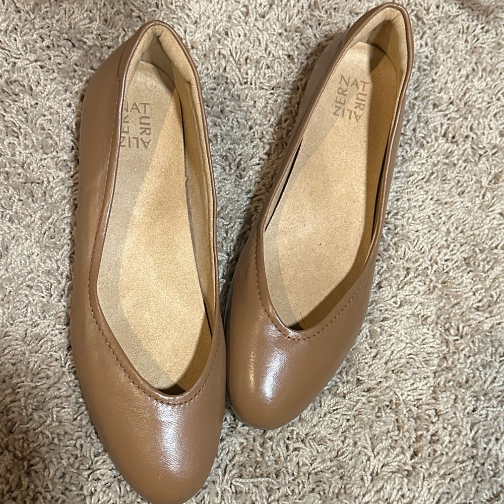 Taupe flats